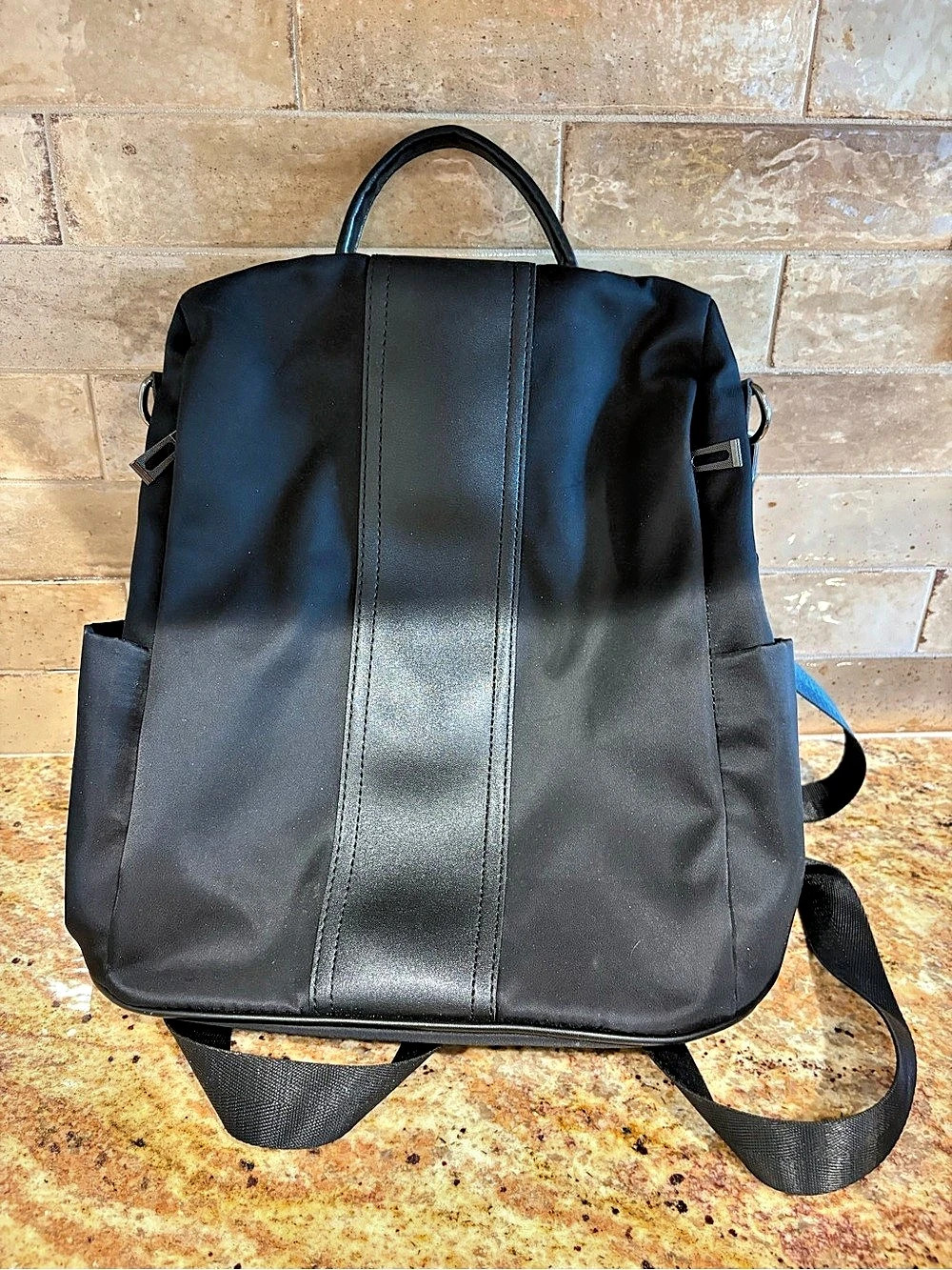 Tumi Black Convertible Backpack